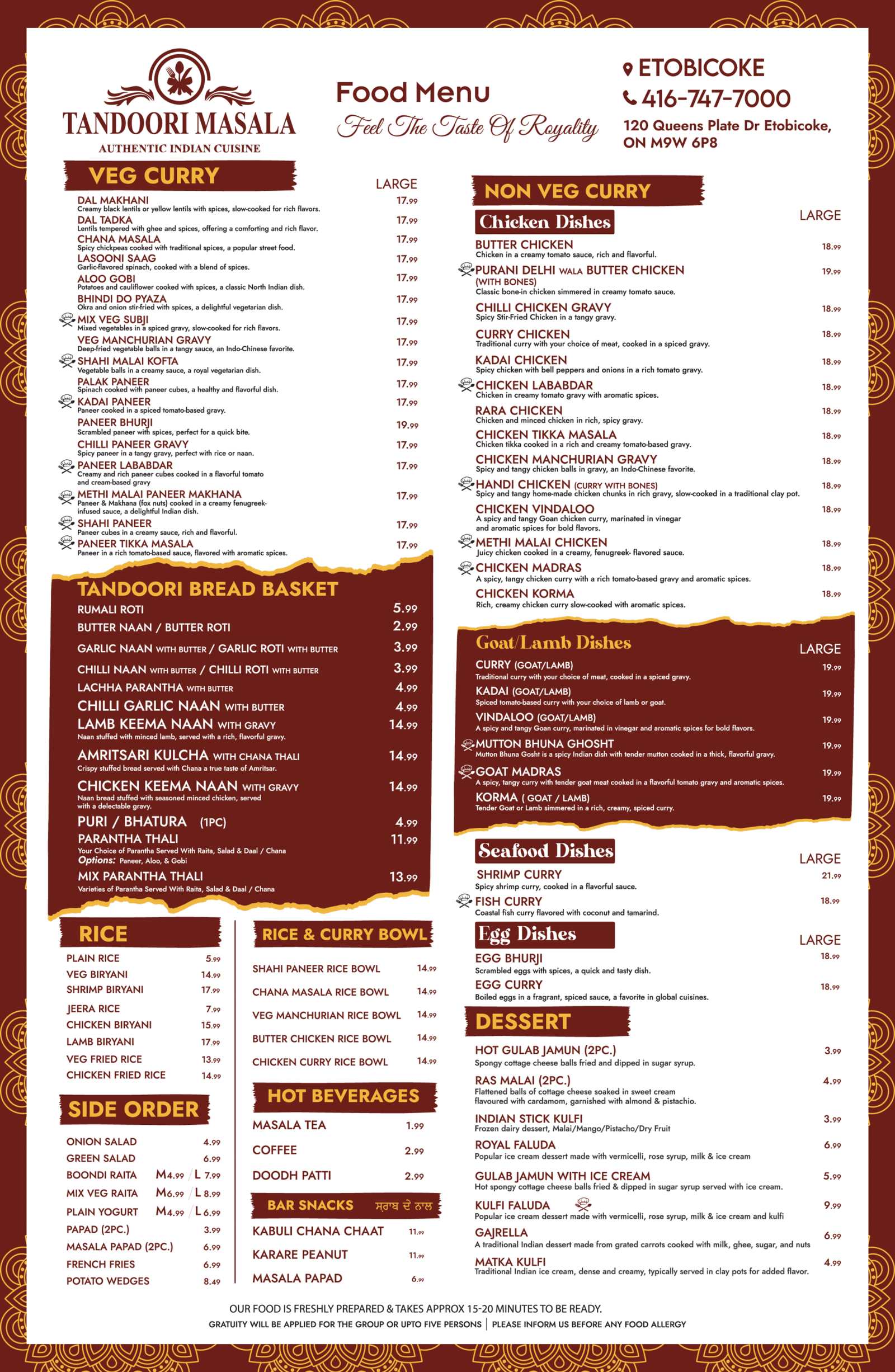 Tandoori Masala Dine-in Menu ETOBICOKE Update 22 August 2025 (11.25x17.25)_00002
