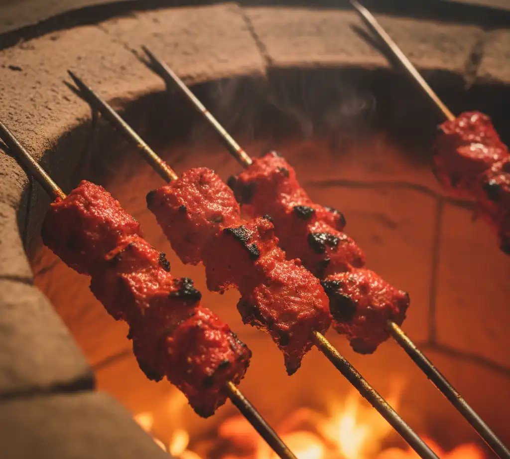 Smoky Tandoori Soya Chaap Tikka fresh from clay oven in Brampton