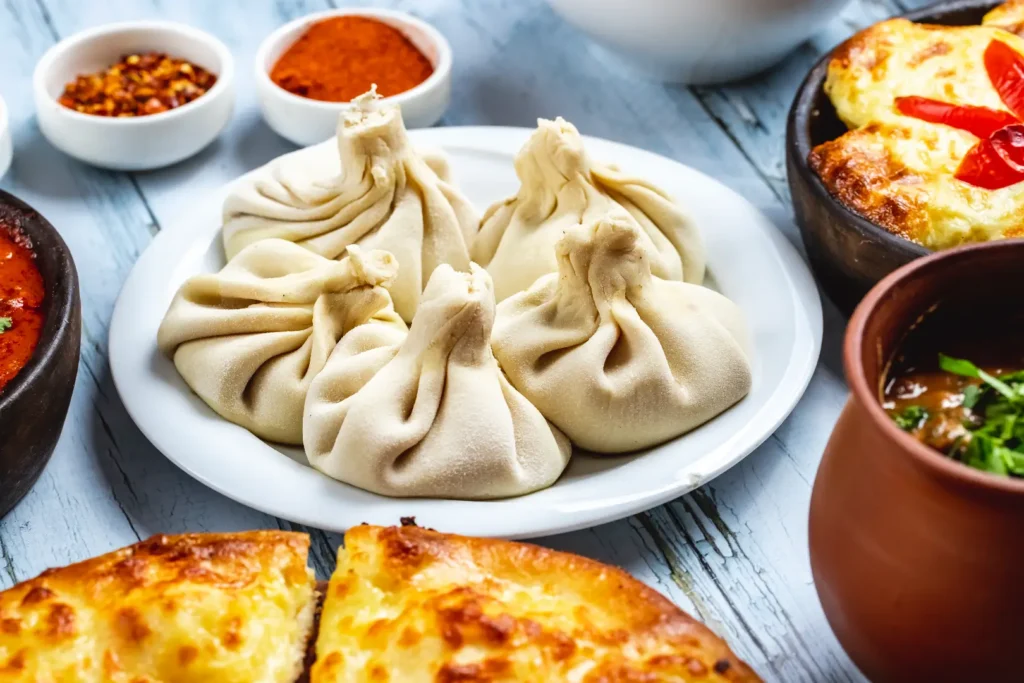 Steamed and tandoori momos served in Etobicoke