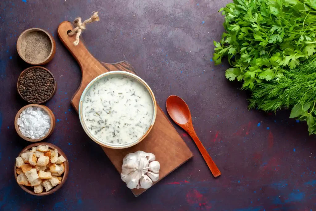 Mint coriander marinade for Haryali Soya Chaap Tikka at Tandoori Masala Brampton