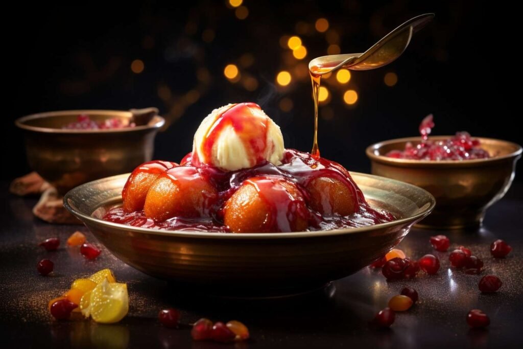 Indian desserts in Etobicoke – Gulab Jamun, Kulfi, and traditional sweets at Tandoori Masala.